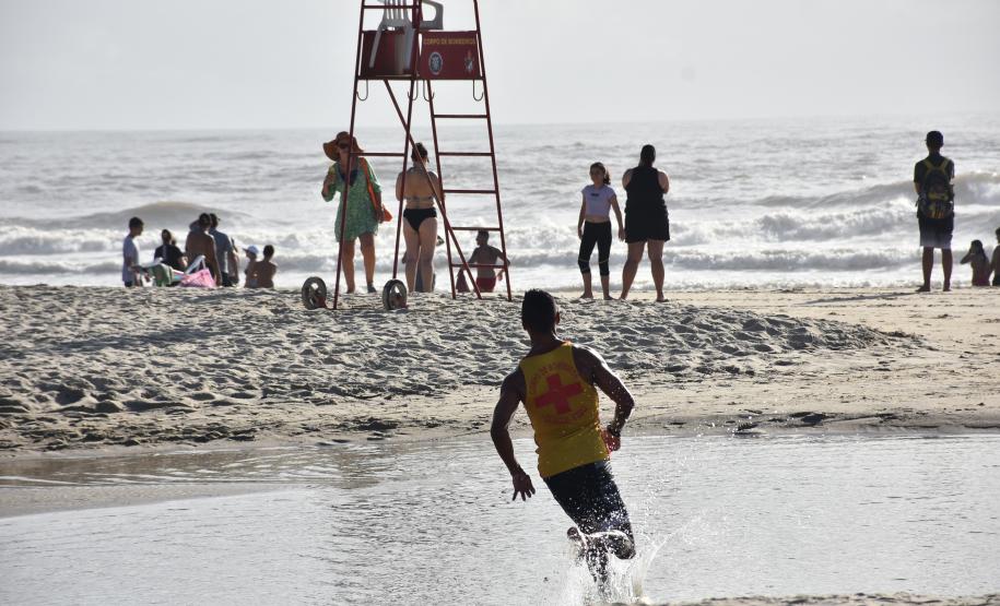 Corrida Guarda-Vidas 2024. Praia Brava de Caiobá.