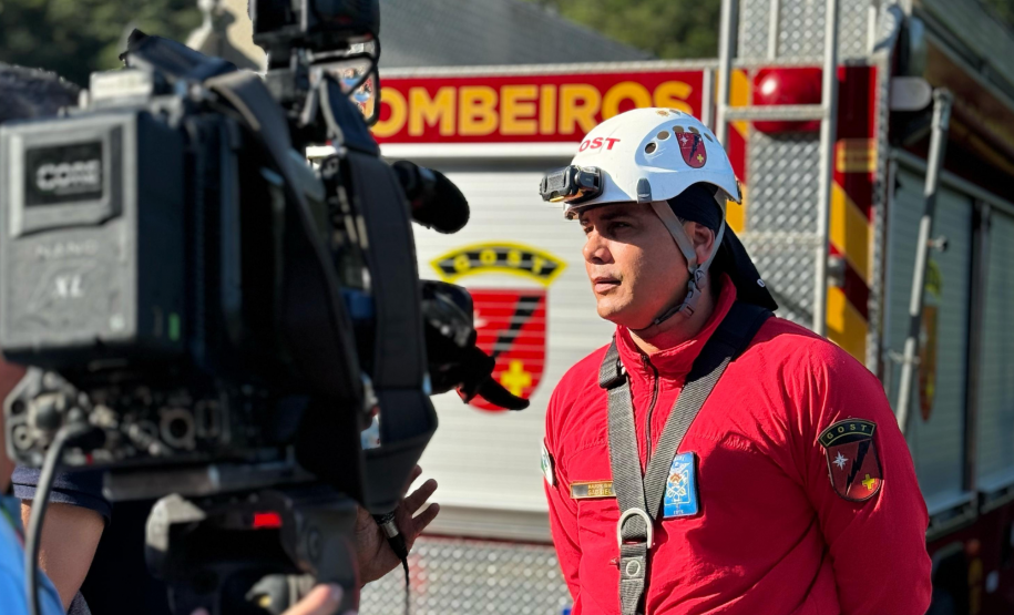 Participação do CBMPR no Grimpday South America 2024.