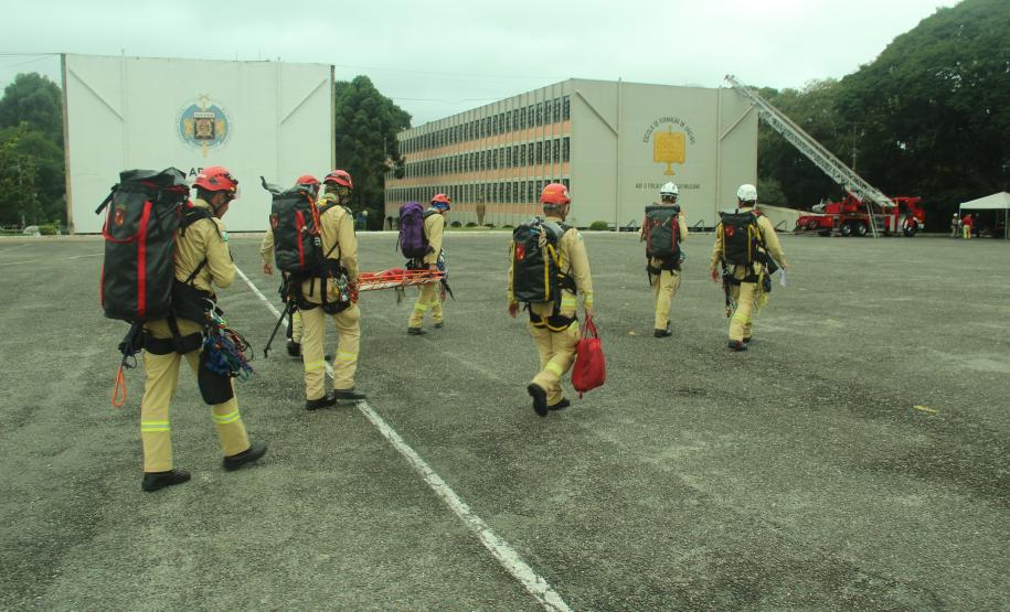 Participação do CBMPR no Grimpday South America 2024.