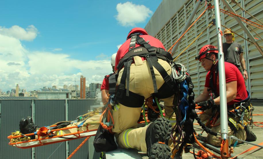 Participação do CBMPR no Grimpday South America 2024.