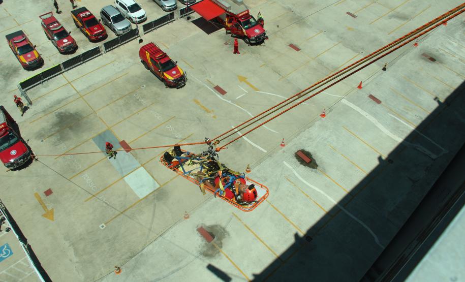 Participação do CBMPR no Grimpday South America 2024.