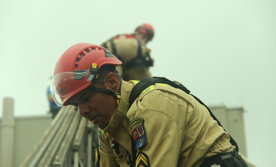 Participação do CBMPR no Grimpday South America 2024.