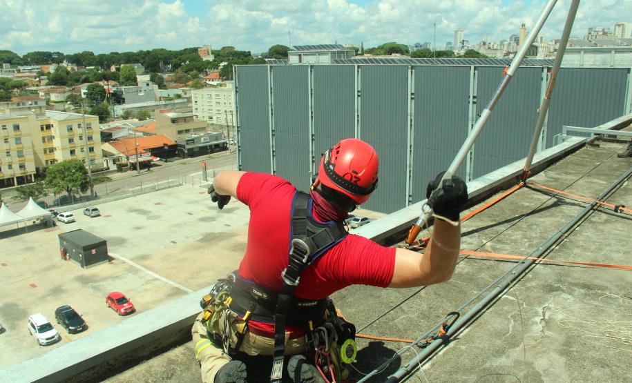 Participação do CBMPR no Grimpday South America 2024.