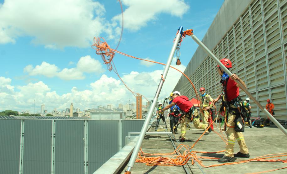 Participação do CBMPR no Grimpday South America 2024.