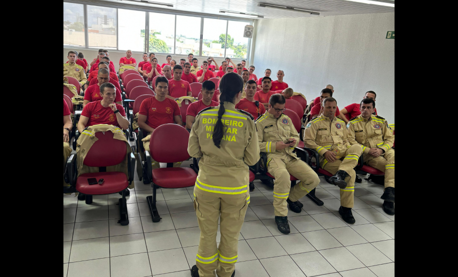 Capacitação sobre prevenção de incêndios voltada a Chefias, Ajudâncias, Fiscais e Vistoriadores das Unidades Operacionais do 2º e 3º CRBMs.