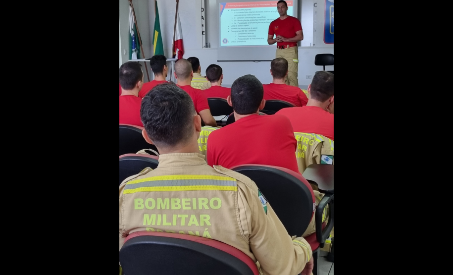 Capacitação sobre prevenção de incêndios voltada a Chefias, Ajudâncias, Fiscais e Vistoriadores das Unidades Operacionais do 2º e 3º CRBMs.