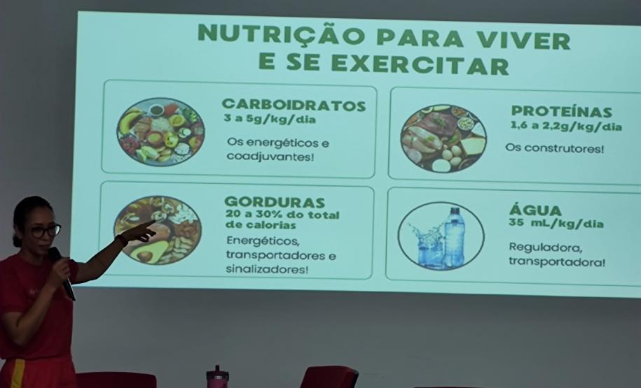 Evento sobre saúde integral realizado pelo CBMPR em 2024 no Dia Internacional da Mulher.