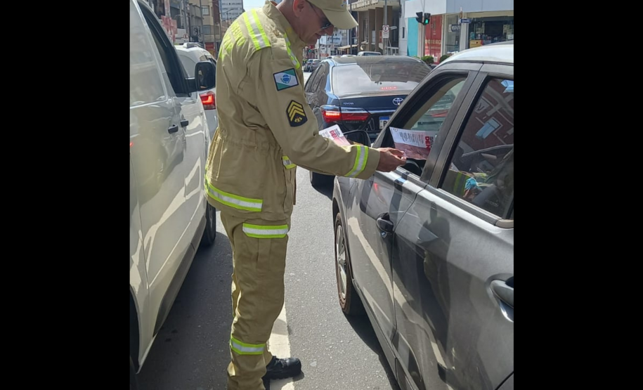 Corpo de Bombeiros Militar do Paraná participa de mutirão contra a dengue no estado, entre 16 e 21 de março de 2024.