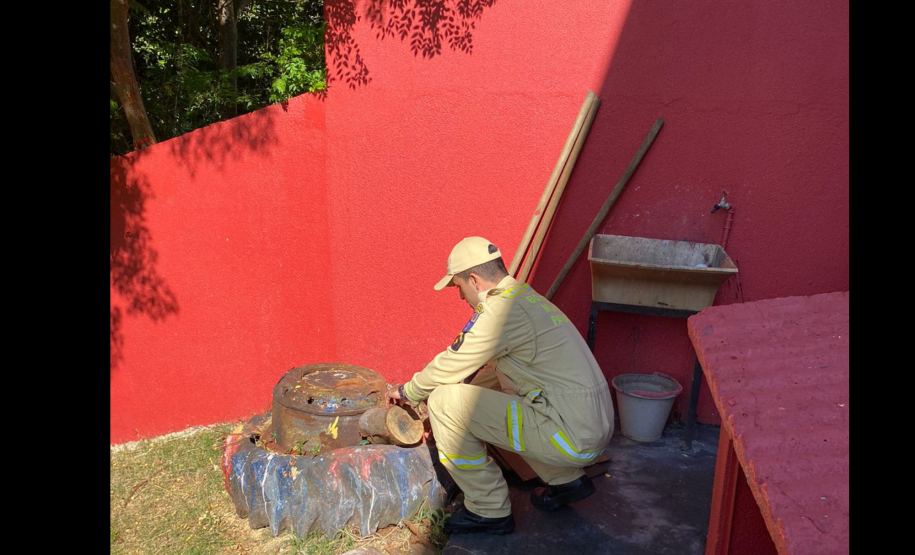Corpo de Bombeiros Militar do Paraná participa de mutirão contra a dengue no estado, entre 16 e 21 de março de 2024.