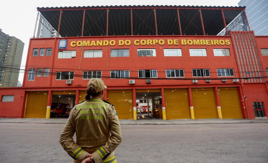 Fachada do CCB - CBMPR.