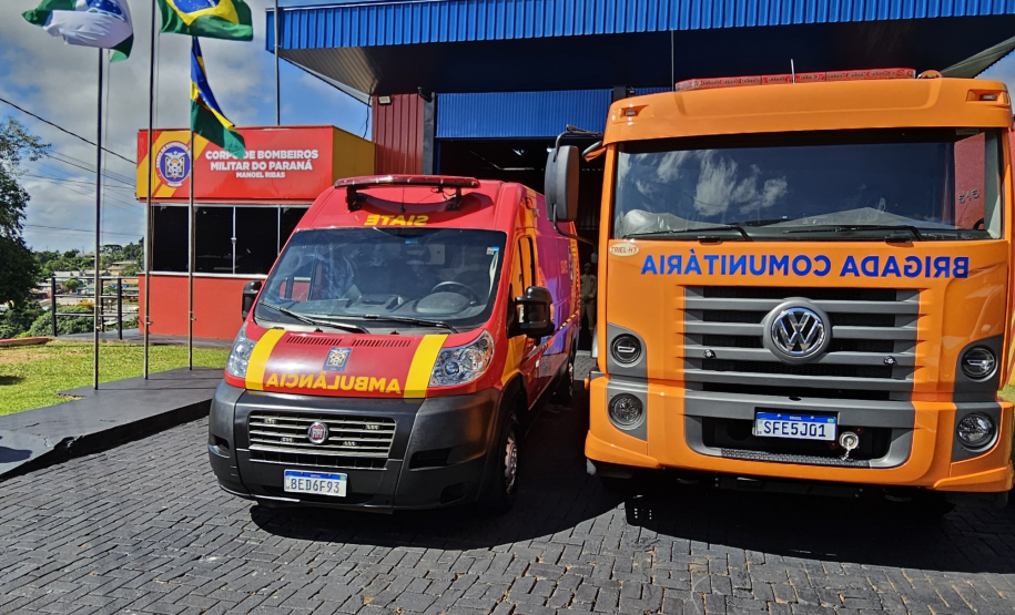 Inauguração do 2º Quartel de Bombeiro Integrado do Paraná, em Manoel Ribas. 26/03/24.
