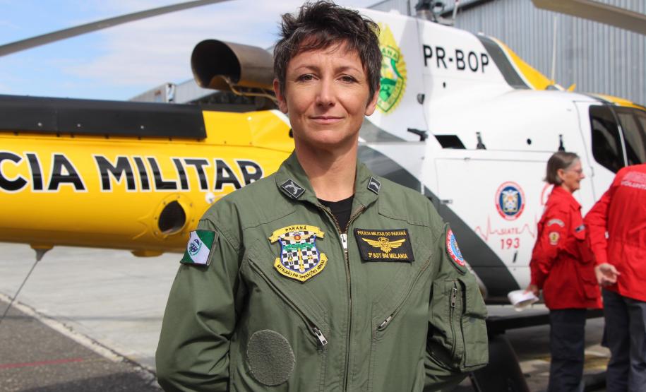 3º sargento Melania Giraldi.