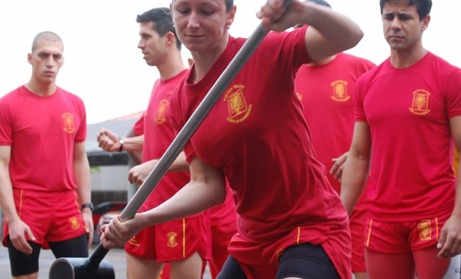 3º sargento Melania Giraldi.