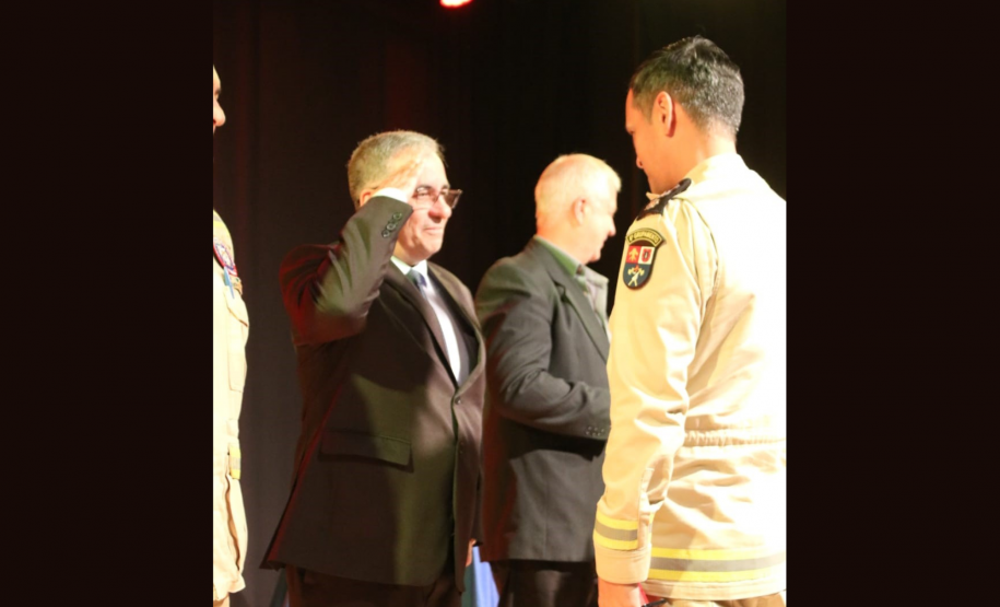 Solenidade de 50 anos do CBMPR em São José dos Pinhais - 6º GB.