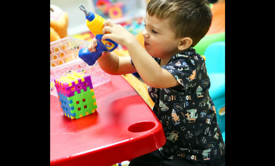Inauguração da Brinquedoteca do 9º GB do CBMPR. Abril de 2024.