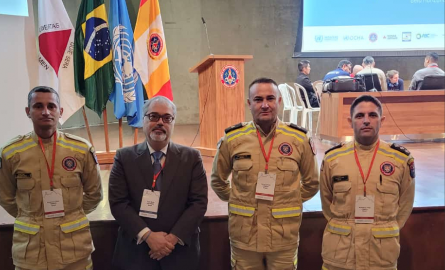 CBMPR participa de evento ligado à ONU sobre resposta a desastres