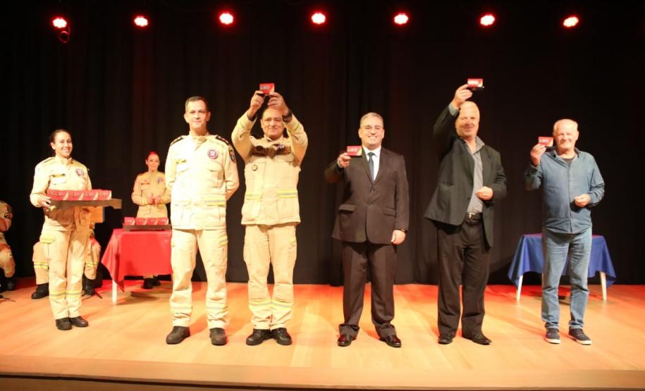 Solenidade de 50 anos do CBMPR em São José dos Pinhais - 6º GB.