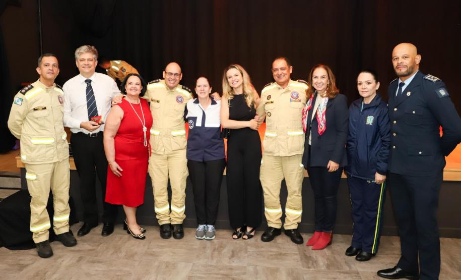 Solenidade de 50 anos do CBMPR em São José dos Pinhais - 6º GB.