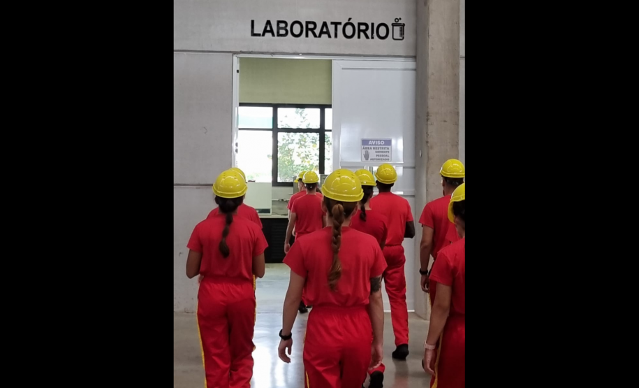 Visita de alunos do 1ºCFO ao Ecoparque, em Cascavel. Abril de 2024.