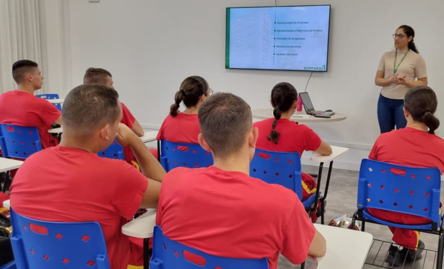 Visita de alunos do 1ºCFO ao Ecoparque, em Cascavel. Abril de 2024.