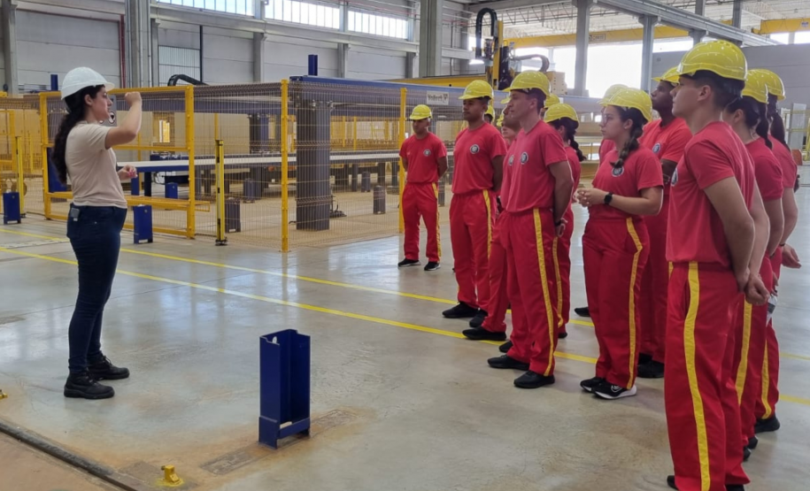 Visita de alunos do 1ºCFO ao Ecoparque, em Cascavel. Abril de 2024.