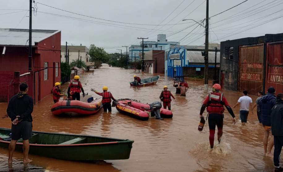 Força-tarefa do Paraná no Rio Grande do Sul. Maio de 2024.