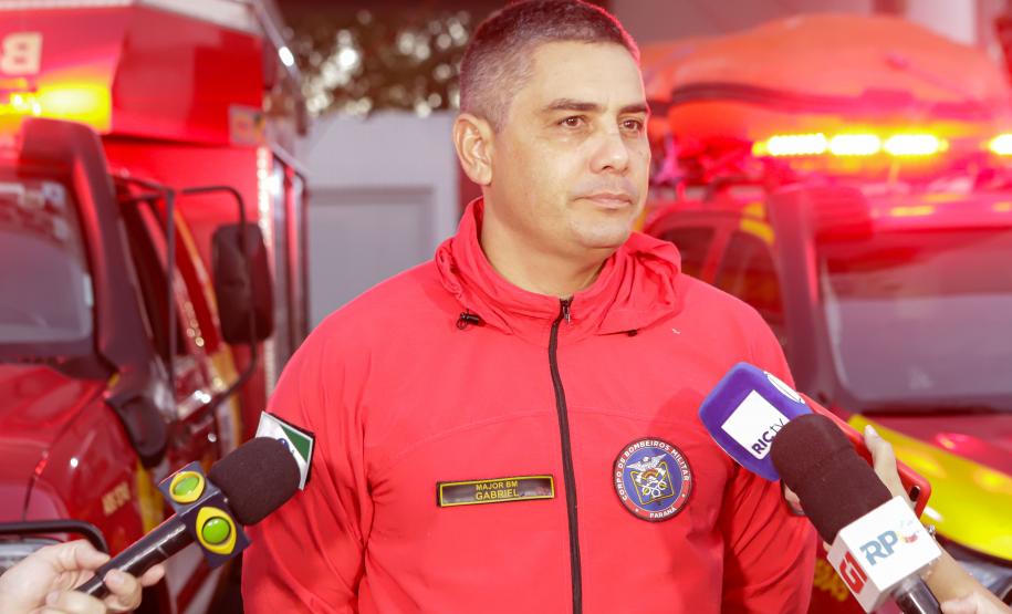 Bombeiros do Paraná vão ajudar nas enchentes no Rio Grande do Sul. Maio de 2024.