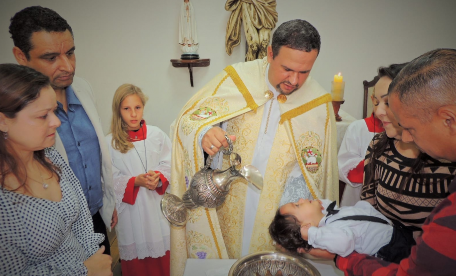 Batizado de Eduardo de Paula Rocha na Capela do CCB. 25 de maio de 2024.