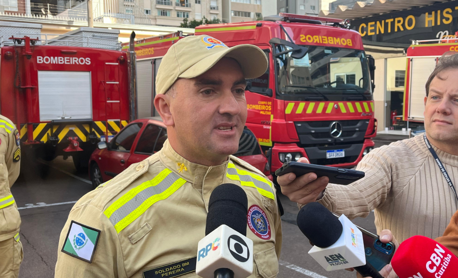 Entrevista coletiva de integrantes da 2ª equipe da força-tarefa em ação no RS. Maio 2024.