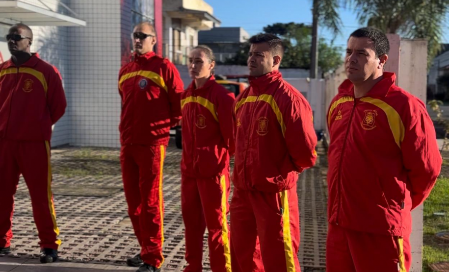 Quarta equipe da força-tarefa do CBMPR parte em auxílio ao RS.