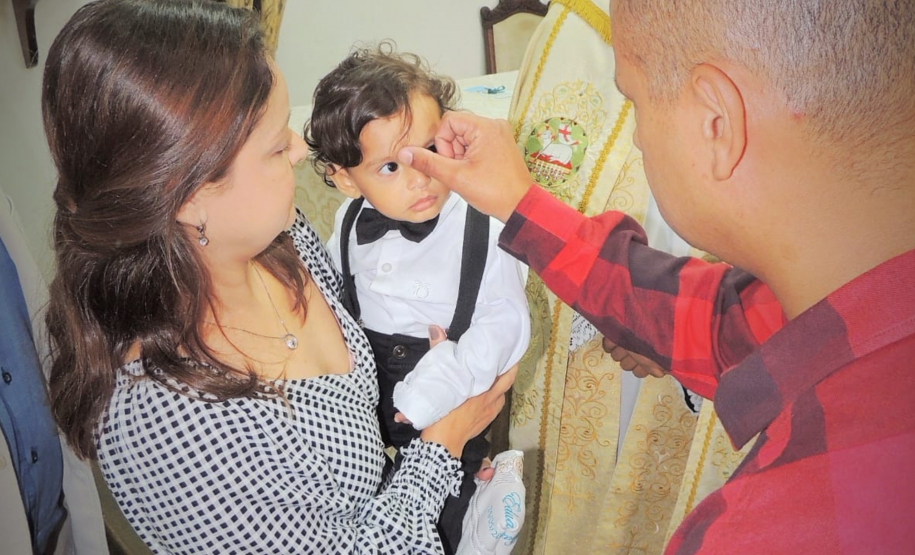 Batizado de Eduardo de Paula Rocha na Capela do CCB. 25 de maio de 2024.