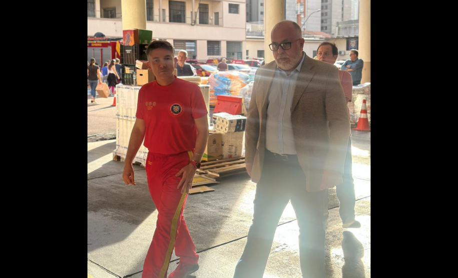 Diretor-geral da Sesa visita o CBMPR.