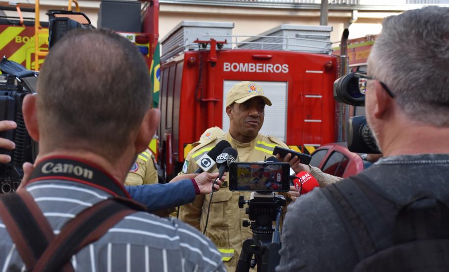 Entrevista coletiva de integrantes da 2ª equipe da força-tarefa em ação no RS. Maio 2024.