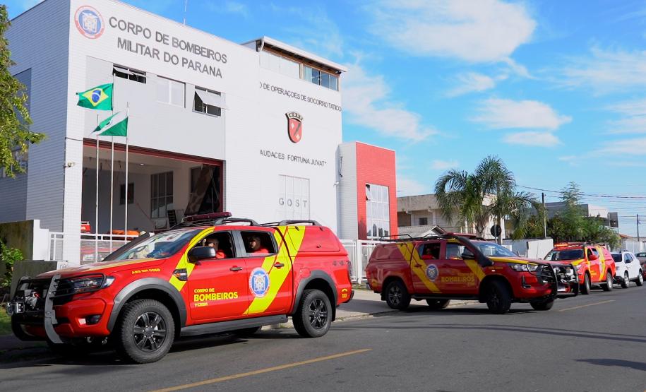 CBMPR renova equipe da força-tarefa no Rio Grande do Sul.