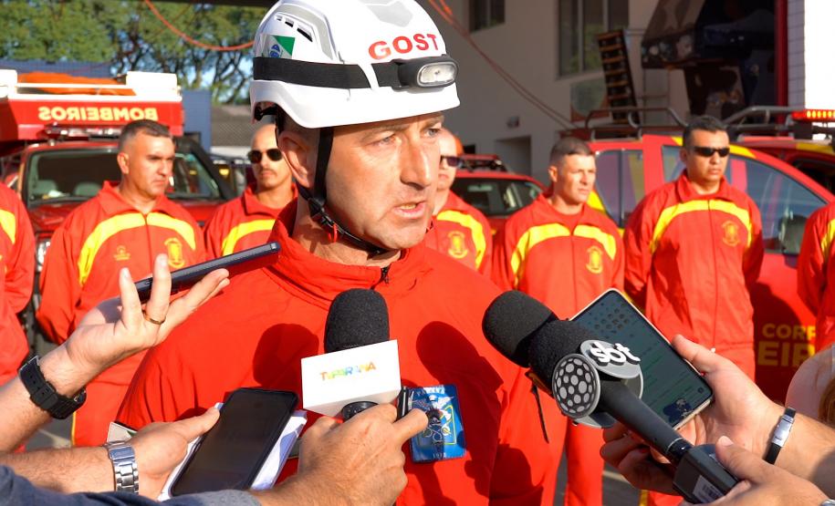 CBMPR renova equipe da força-tarefa no Rio Grande do Sul.