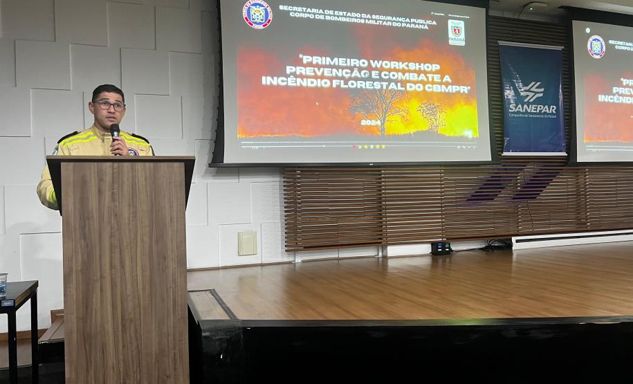 1º Workshop de Prevenção e Combate a Incêndios Florestais do CBMPR, 2024.
