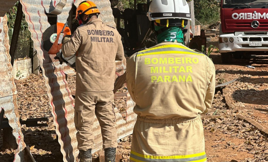Curso do CBMPR para bombeiros do Acre sobre segurança em silos.
