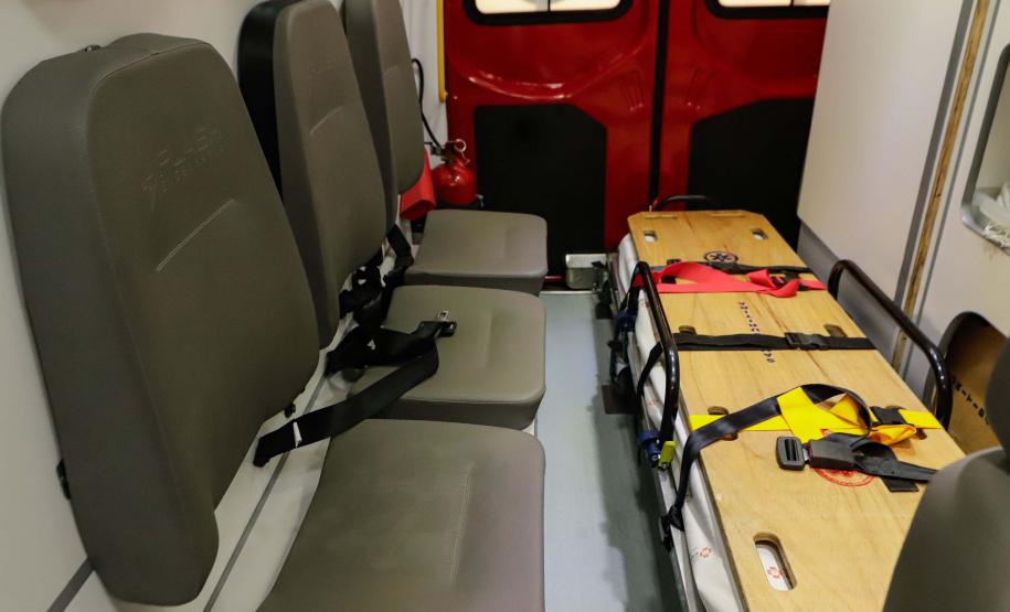 Novas ambulâncias do Siate garantem qualidade no atendimento à população do Paraná.