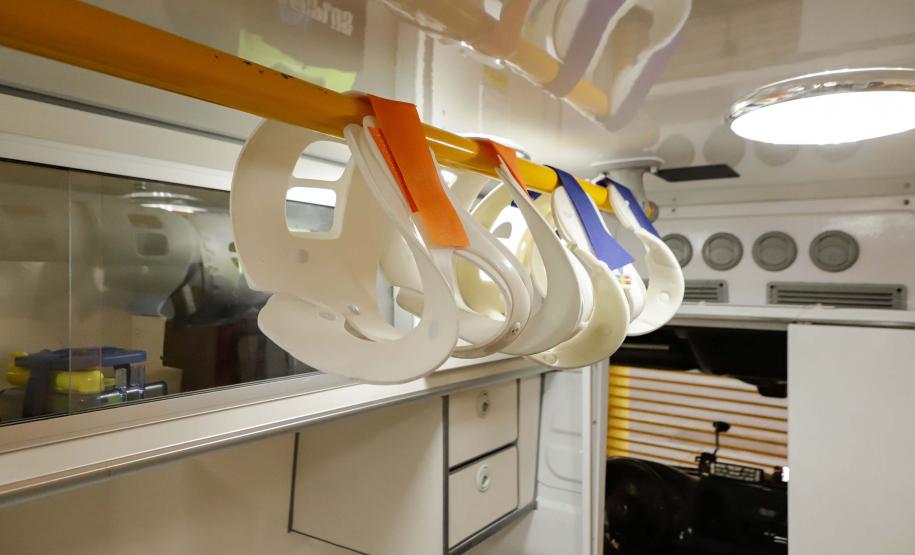 Novas ambulâncias do Siate garantem qualidade no atendimento à população do Paraná.