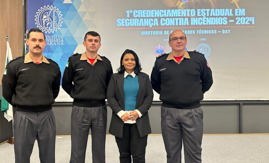 1º Credenciamento Estadual de Segurança contra Incêndios do CBMPR, 2024.
