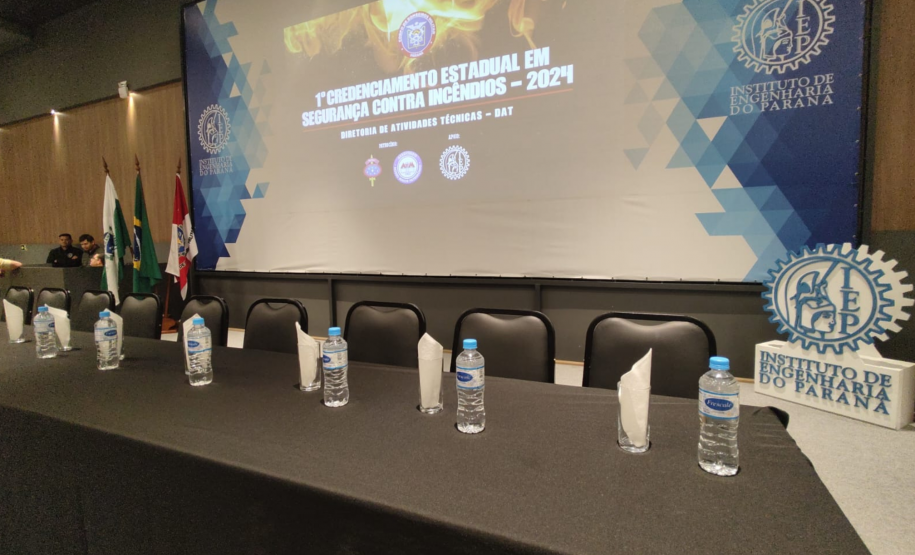 1º Credenciamento Estadual de Segurança contra Incêndios do CBMPR, 2024.