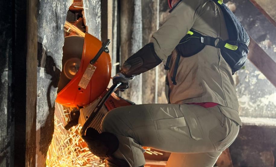 Curso de resposta a desastres preparou equipe do CBMPR para atuar no RS.