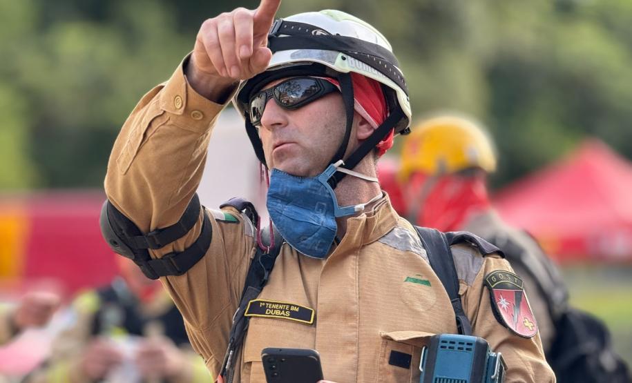 Curso de resposta a desastres preparou equipe do CBMPR para atuar no RS.