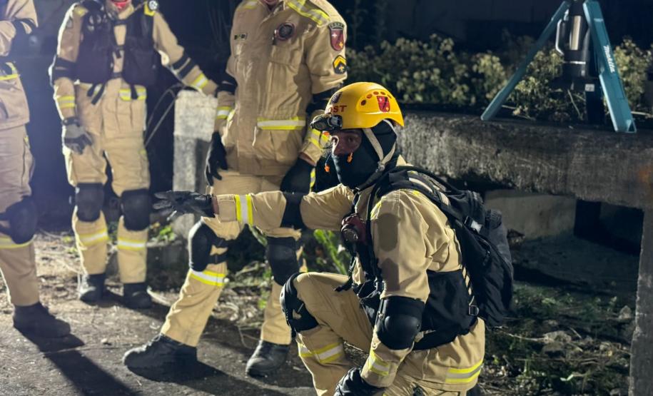 Curso de resposta a desastres preparou equipe do CBMPR para atuar no RS.