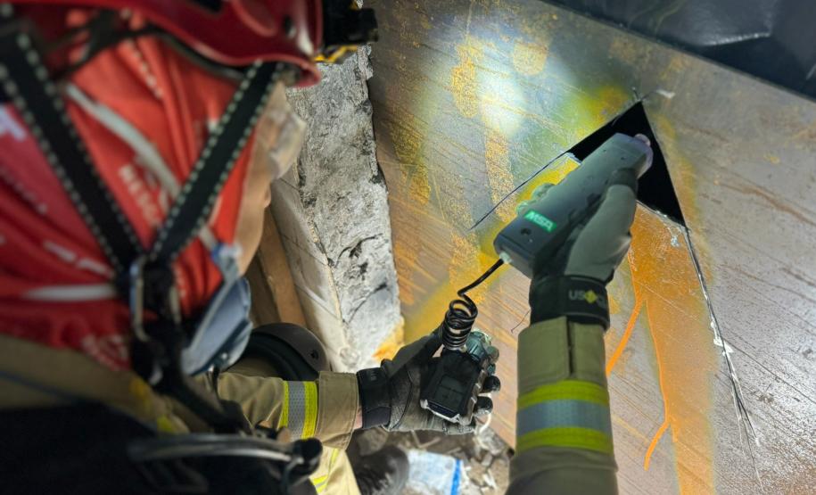 Curso de resposta a desastres preparou equipe do CBMPR para atuar no RS.