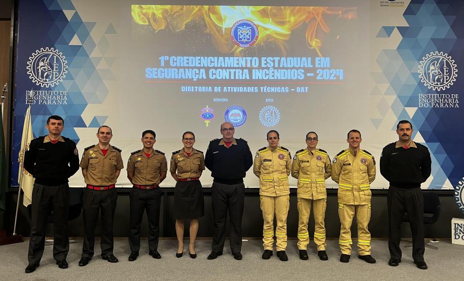1º Credenciamento Estadual de Segurança contra Incêndios do CBMPR, 2024.