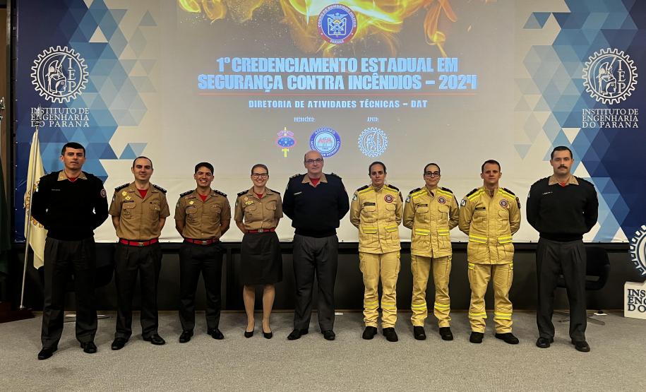 1º Credenciamento Estadual de Segurança contra Incêndios do CBMPR, 2024.