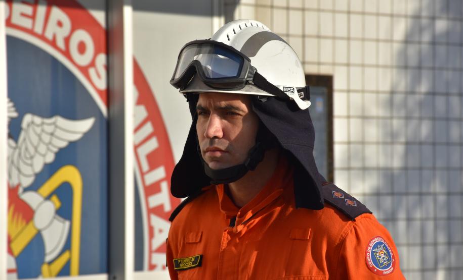Equipe da Força-Tarefa do CBMPR de saída para combater incêndios no Pantanal.