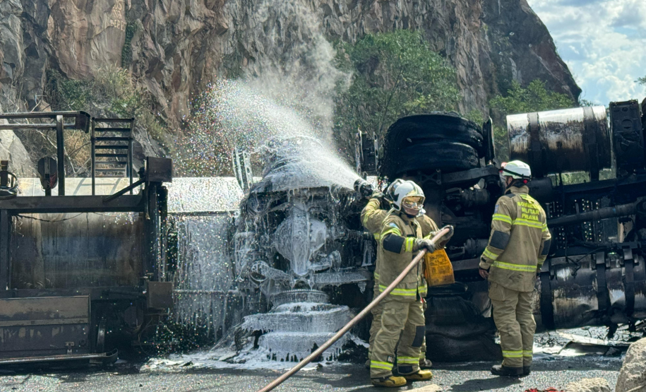 Atendimento do CBMPR.
