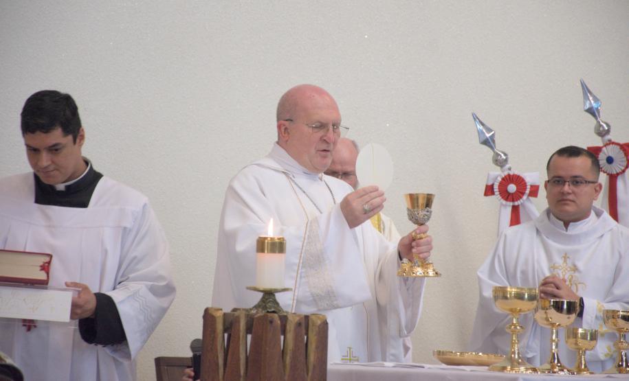 Celebração religiosa da Páscoa dos Militares, organizada pelo CBMPR em 2024.